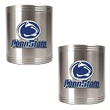 Penn State Nittany Lions NCAA 2pc Stainless Can Holder Set