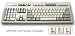 Left Handed Mirrored Keypad Keyboard in Ivory (PS/2)