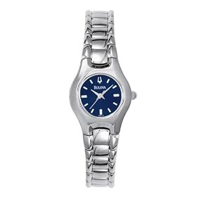 Bulova Ladies Blue Bracelet Watch #96T12 by Bulova