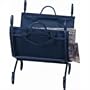 Uniflame Black Log Holder with Canvas Carrier