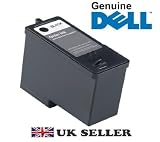 GENUINE Original DELL Black Ink Cartridge M4640 Series 5 High Capacity , Compatible with Dell All-In-One Inkjet Printer 922 924 942 944 962 964 Printers , SEALED