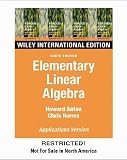 Elementary Linear Algebra