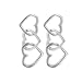 

Sterling Silver Heart Earrings