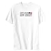 T-Shirt White Elegant Flag 