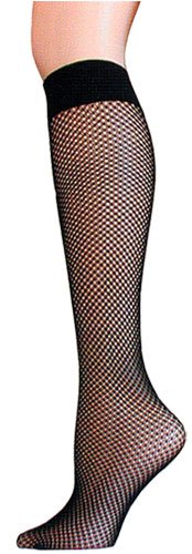 Foot Traffic's Double Fishnet Knee High Length Fashion Trouser Socks