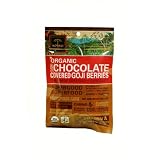 Kopali Organics Organic Chocolate Covered Gojiberry, 2 Ounce Pouch (Pack of 6)