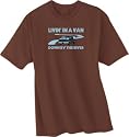SNL Livin' in a Van Down By the River t-shirt Brown