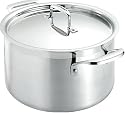 Le Creuset Trivita Stainless Steel Deep Casserole, 20 cm