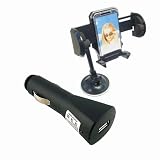 SKQUE MP3 CAR HOLDER FOR APPLE IPHONE 3G,IPHONE 4G,IPHONE 3GS WITH WHITE EARPHONE