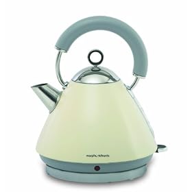Morphy Richards Accents 43775 Pyramid Kettle, Cream