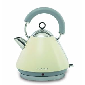 Morphy Richards Accents 43775 Pyramid Kettle, Cream