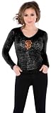 San Francisco Giants Women's Burnout Team Long Sleeve Thermal - by Alyssa Milano