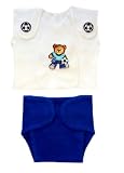 Heads Up Soccer Bear Diaper Set