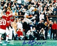 Lance Alworth autographed 8x10 Photo inscribed Bambi HOF 78 #19 (San Diego Chargers)