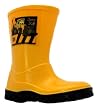 Jcb Boys Joey Yellow Slip On Waterproof Wellington Boots Wellies