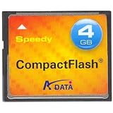 A-DATA 4GB Speedy Compact Flash (CF) Card - Retail Package