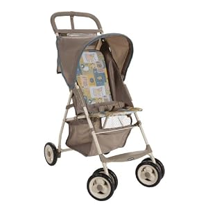 Cosco Deluxe Comfort Ride Lightweight Stroller, Wild Adventure