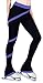 Figure Skating Spiral Polartec Polar Fleece Pants (Purple, Child Medium)