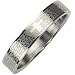 Stainless Steel Spanish Lord's Prayer 4mm Band Ring - Women