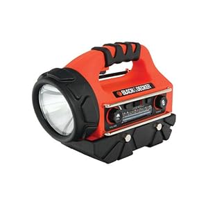 Black and Decker WS100AB Sport Lantern Weather Radio Universal Cell Phone Charger by Black & Decker