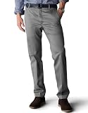 Dockers Men's Signature Khaki D1 Slim Fit Flat Front Pant,Fog,32X29