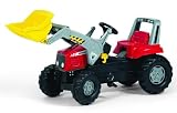 Review Rolly Toys 81 114 4 / Rolly Junior Massey Ferguson 7400 Pedal Tractor with Front Loader