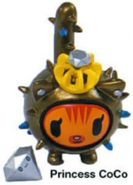 Princess Coco Cactus Kitties Vinyl Figure Tokidoki Cactus Friends Simone Legno
