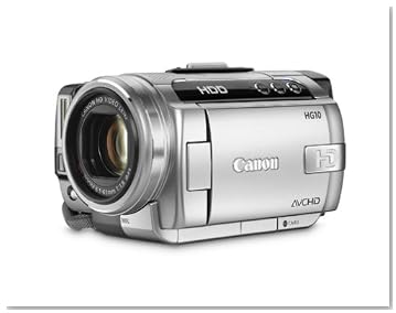 Canon HG10 AVCHD 40GB High Definition Camcorder with 10x Optical Zoom
