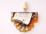 MIJ Lever Switch ( 5-way selector ) Open Ivory MIJ Lever Switch ( 5-way selector ) Open Ivory