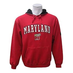 Maryland Terps Men's Team Color Automatic Fleece Hoodie