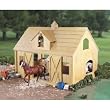 Deluxe Wood Barn with Cupola&nbsp;
