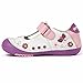 Momo Baby Girls First Walker/Toddler Daisy & Butterfly Leather Shoes