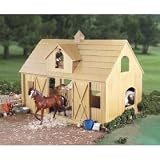 Deluxe Wood Barn with Cupola&nbsp;