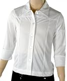 3/4 Sleeve Stretch Blouse