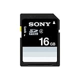 Sony Standard Secure Digital (SD) High Kapazität 16GB Speicherkarte Class 4
