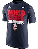 Nike Boston Red Sox MLB "World Series Champions" 2013 Celebration T-Shirt, Large Navy Blue