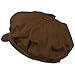 e4Hats.com Big Size Cotton Newsboy Hat - Brown OSFM