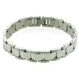 Bracelet Men's Stainless Steel Heavy Links 8.5" SALE by Bucasi
