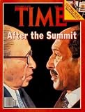 Begin and Sadat / TIME Cover: September 25, 1978, Art Poster by TIME Magazine