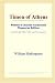 Book Timon of Athens (Webster's Chinese-Traditional Thesaurus Edition)