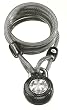 Kryptonite Cable and Combination Padlock (CCP) 5/16" X 6' Silver