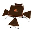Cleveland Browns Table w/4 Stools - NFL Football