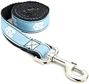North Carolina Tar Heels Dog Leash 1 in Wide X 6 ft Long