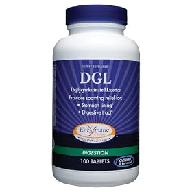 Enzymatic Therapy - Dgl - Chocolate-Mint, 100 chewable tablets