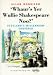 Whaur's Yer Wullie Shakespeare Noo: Scotland's Millennium Souvenir (Scottish Literature)