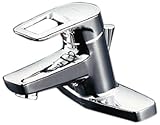 TOTO 洗面所用 台付シングルレバー混合栓 ワンプッシュ排水 洗面所用 【寒冷地用】 TLHG30EZ