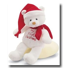 Baby's First Christmas Bear 9 by Baby Gund 88739 by Baby Gund