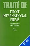 Revue LGDJ / Montchrestien  / Droit international privé, tome 1, 8e édition. Conditions des étrangers - Conflits de lois, 8e édition