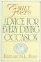 Emily Post's Advice for Every Dining Occasion