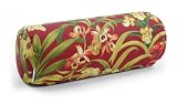 Lifestyle Products Round Bolster Pillow, Negil Sunset Red